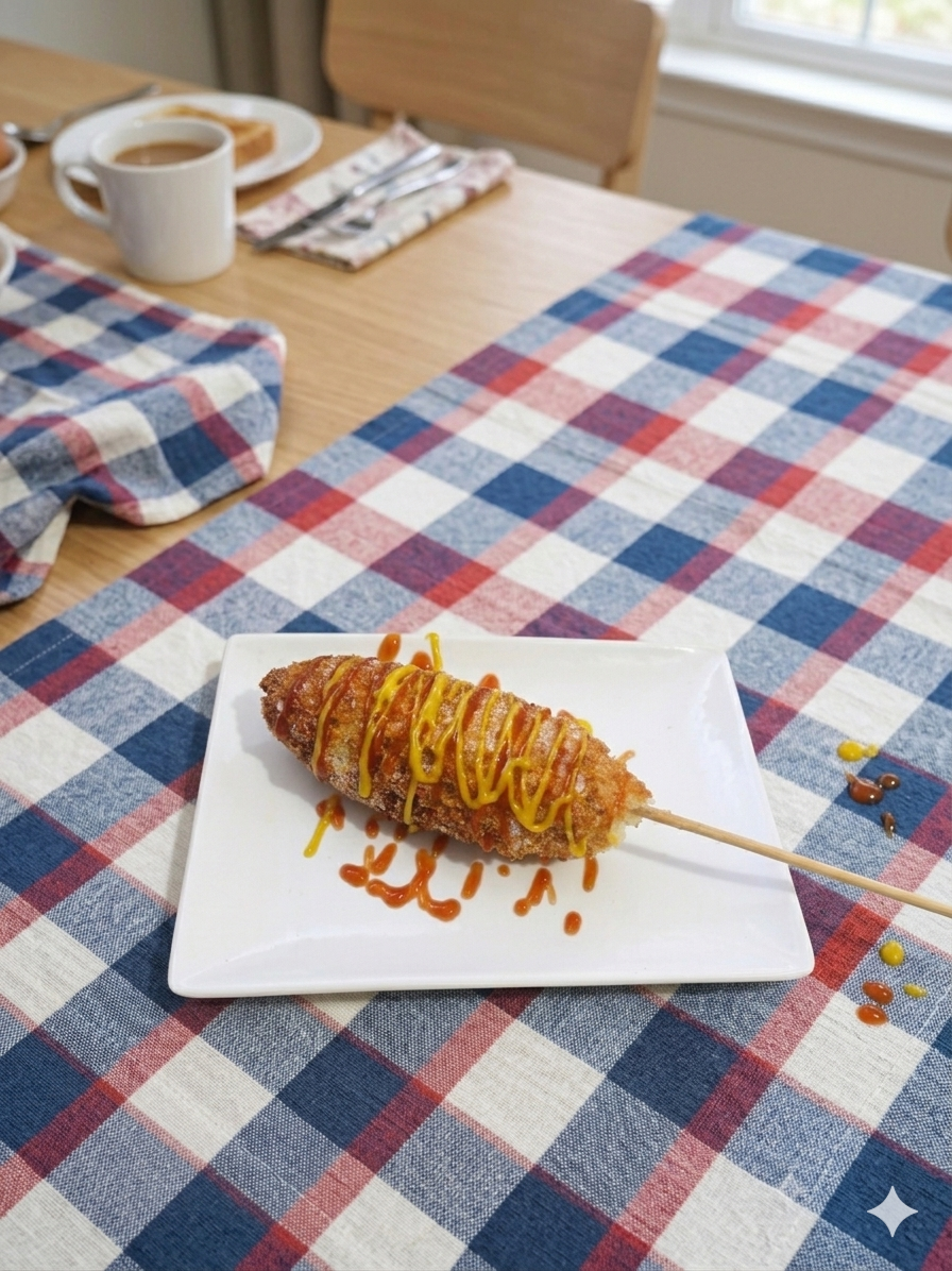 Corn dog coreano
